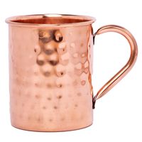 Just Copper Dimple Copper Mug - Single
